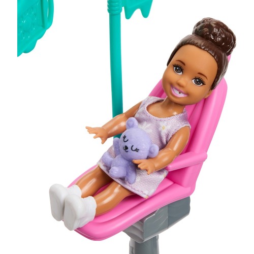 Mattel Λαμπάδα barbie σετ επαγγέλματα με παιδακια 6 σχέδια careers dentist doll σετ επαγγέλματα με παιδακια 6 σχέδια careers den