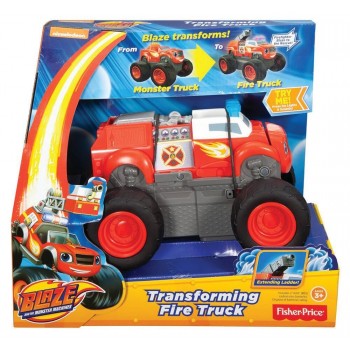 Mattel Blaze Όχημα Με Φωτιά Και Ήχους DYM24 887961194661