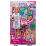 Mattel Λαμπάδα barbie σετ επαγγέλματα με παιδακια 6 σχέδια careers dentist doll σετ επαγγέλματα με παιδακια 6 σχέδια careers den
