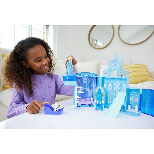 Mattel Disney Frozen Toys, Elsa’s Stacking Castle, Gifts for Kids JDP63 