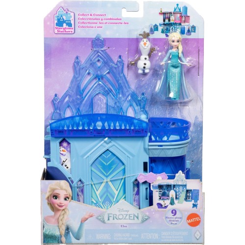 Mattel Disney Frozen Toys, Elsa’s Stacking Castle, Gifts for Kids JDP63 