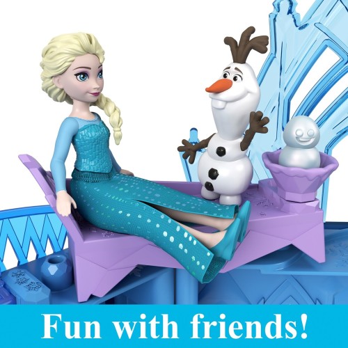 Mattel Disney Frozen Toys, Elsa’s Stacking Castle, Gifts for Kids JDP63 