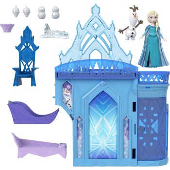 Mattel Disney Frozen Toys, Elsa’s Stacking Castle, Gifts for Kids JDP63 