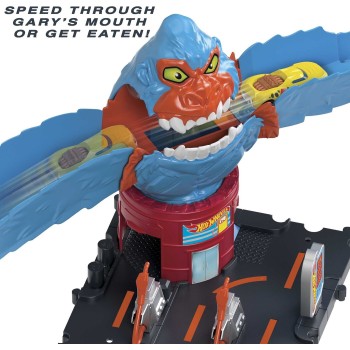 Mattel Λαμπάδα hot wheels hw city- πίστες με θηρία city wreck and ride goril HDR29 / HDR30 