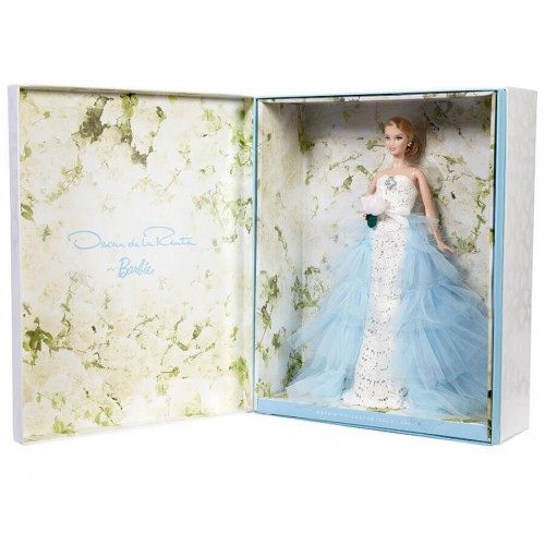 Mattel Barbie Συλλεκτική Oscar De La Renta Something Blue DGW60 887961203547