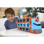 Mattel Hot Wheels Speedway Hauler Carrier With 3 Toy Cars GVG37 