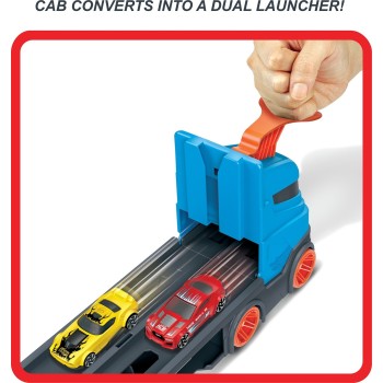 Mattel Λαμπάδα hot wheels νταλίκα - πίστα 2 σε 1 GVG37 