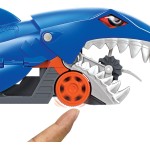 Mattel Hot Wheels Shark Chomp Transporter Playset & Diecast Car GVG36 