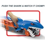 Mattel Hot Wheels Shark Chomp Transporter Playset & Diecast Car GVG36 