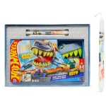 Mattel Λαμπάδα hot wheels hw city- πιστα επιθεση καρχαρια JHL96 