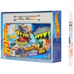 Mattel Hot Wheels City Shark Chomp Beach Playset & 1:64 Scale Die-cast Toy Car, Big Win Moment JHL96 