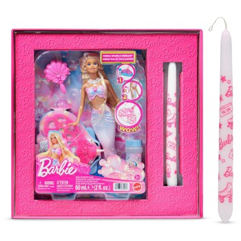Mattel Λαμπάδα barbie γοργόνα με φούσκες JLW56 