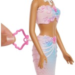 Mattel Barbie Bubble Sparkle Mermaid Doll With Bubble-making Feature, Includes Bubble Solution & Hairbrush JLW56 