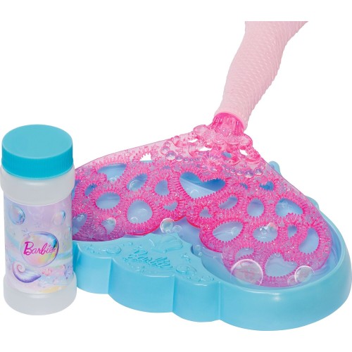 Mattel Barbie Bubble Sparkle Mermaid Doll With Bubble-making Feature, Includes Bubble Solution & Hairbrush JLW56 