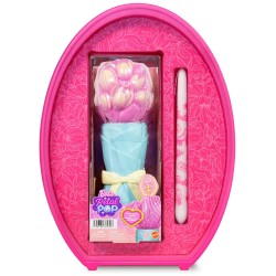 Mattel Barbie Petal Pop Scented Fashion Doll With Pink Tulip Dress, Reveal Accessories Like Bunny & More JMF57 