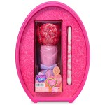 Mattel Barbie Petal Pop Scented Fashion Doll With Rose Dress, Reveal Accessories Like Bunny & More JMF59 