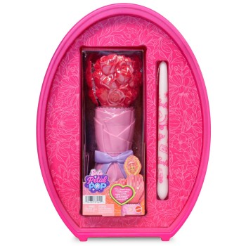 Mattel Barbie Petal Pop Scented Fashion Doll With Rose Dress, Reveal Accessories Like Bunny & More JMF59 