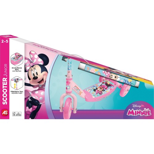 As company Disney Minnie Mouse Children's Lamp With 3 Disney Minnie Wheels for 2-5 Years old 1500-50287 5203068502874