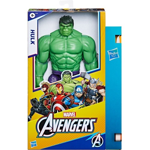 Hasbro Λαμπάδα Marvel Avengers Titan Hero Series Blast Gear Deluxe Hulk Action Figure, 12-inch Toy, For Kids Ages 4 And Up E7475