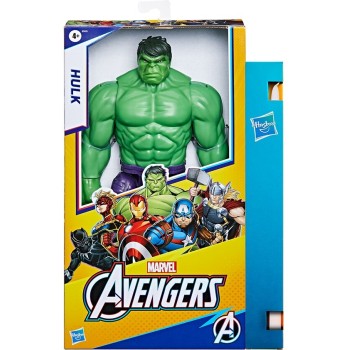 Hasbro Λαμπάδα Marvel Avengers Titan Hero Series Blast Gear Deluxe Hulk Action Figure, 12-inch Toy, For Kids Ages 4 And Up E7475