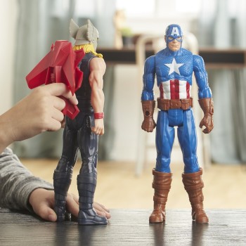 Hasbro Marvel Avengers Titan Hero Series Blast Gear Thor Action Figure, 12-inch Toy, For Kids Ages 4 And Up E7879 