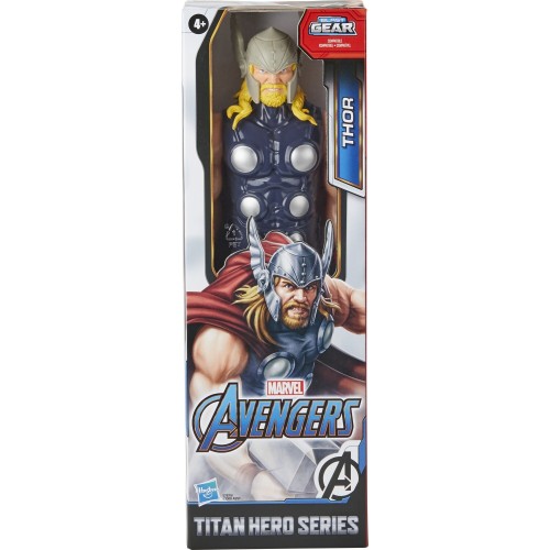Hasbro Marvel Avengers Titan Hero Series Blast Gear Thor Action Figure, 12-inch Toy, For Kids Ages 4 And Up E7879 