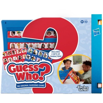 Hasbro Guess Who? Original Guessing Game, Board Game for Kids Ages 6 and Up For 2 Players F6105 