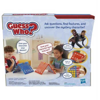 Hasbro Λαμπάδα Guess Who? Original Guessing Game, Board Game for Kids Ages 6 and Up For 2 Players F6105 