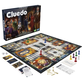 Hasbro Clue Board Game, Mystery Games for 2-6 Players, Family Games for Kids Ages 8 and Up F6420 