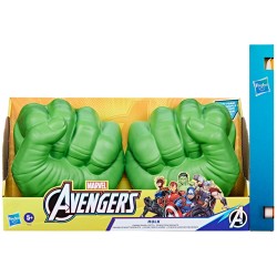 Hasbro Marvel Avengers Hulk Gamma Smash Fists, Soft Foam Role Play Toy, Super Hero Toys for Kids Ages 5 and Up F9332 