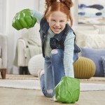 Hasbro Marvel Avengers Hulk Gamma Smash Fists, Soft Foam Role Play Toy, Super Hero Toys for Kids Ages 5 and Up F9332 