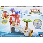 Hasbro Spidey AND HIS Amazing Friends Marvel Toys Water-Webs Spidey Island Spider- G0665 
