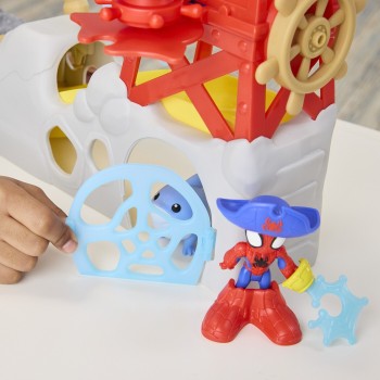 Hasbro Λαμπάδα Spidey AND HIS Amazing Friends Marvel Toys Water-Webs Spidey Island Spider- G0665 