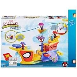 Hasbro Λαμπάδα Marvel Spidey and his Amazing Friends Water-webs Webs Ahoy Bubble Pirate Ship G0666 