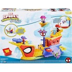 Hasbro Marvel Spidey and his Amazing Friends Water-webs Webs Ahoy Bubble Pirate Ship G0666 