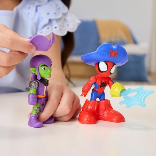 Hasbro Marvel Spidey and his Amazing Friends Water-webs Webs Ahoy Bubble Pirate Ship G0666 