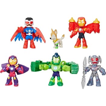 Hasbro Marvel Iron Man and his Awesome Friends Armored-up Avengers Pack Action Figure Set G1255 