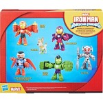 Hasbro Λαμπάδα Marvel Iron Man and his Awesome Friends Armored-up Avengers Pack Action Figure Set G1255 