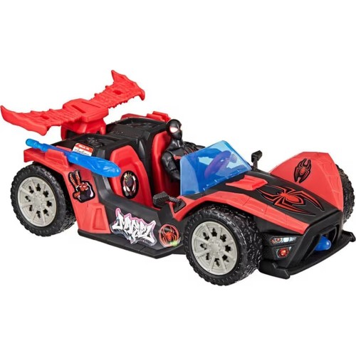 Hasbro Λαμπάδα Marvel Spider-man Venomversus Epic World of Action Miles Morales Remix Blast Racer G0736 