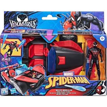 Hasbro Marvel Spider-man Venomversus Epic World of Action Miles Morales Remix Blast Racer G0736 