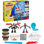 Hasbro Λαμπάδα Play-doh Marvel Spider-man Launch & Slice Battle Playset With 2 Action Figures, Ages 4+ F9827 