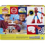 Hasbro Λαμπάδα Play-doh Marvel Spider-man Launch & Slice Battle Playset With 2 Action Figures, Ages 4+ F9827 