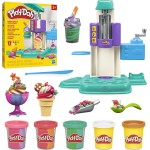 Hasbro Play-doh Rainbow Swirl Ice Cream Playset, Arts and Crafts Toys for Ages 3+ G0028 