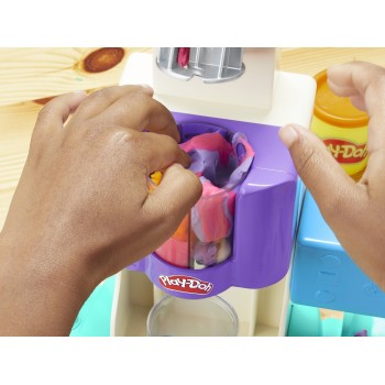 Hasbro Play-doh Rainbow Swirl Ice Cream Playset, Arts and Crafts Toys for Ages 3+ G0028 