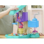 Hasbro Λαμπάδα Play-doh Rainbow Swirl Ice Cream Playset, Arts and Crafts Toys for Ages 3+ G0028 
