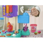 Hasbro Λαμπάδα Play-doh Rainbow Swirl Ice Cream Playset, Arts and Crafts Toys for Ages 3+ G0028 