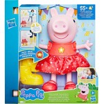 Hasbro Peppa Pig Peppa’s Muddy Puddles Party Musical Dancing Doll, Interactive Electronic Preschool Toys for 3 Year Old Girls an