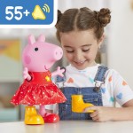 Hasbro Peppa Pig Peppa’s Muddy Puddles Party Musical Dancing Doll, Interactive Electronic Preschool Toys for 3 Year Old Girls an