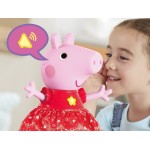 Hasbro Peppa Pig Peppa’s Muddy Puddles Party Musical Dancing Doll, Interactive Electronic Preschool Toys for 3 Year Old Girls an