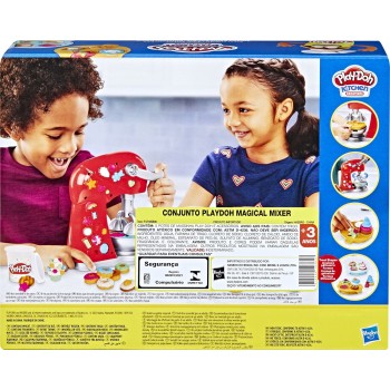 Hasbro Play-doh Kitchen Creations Magical Mixer Playset, Toy Mixer With Play Kitchen Accessories F4718 